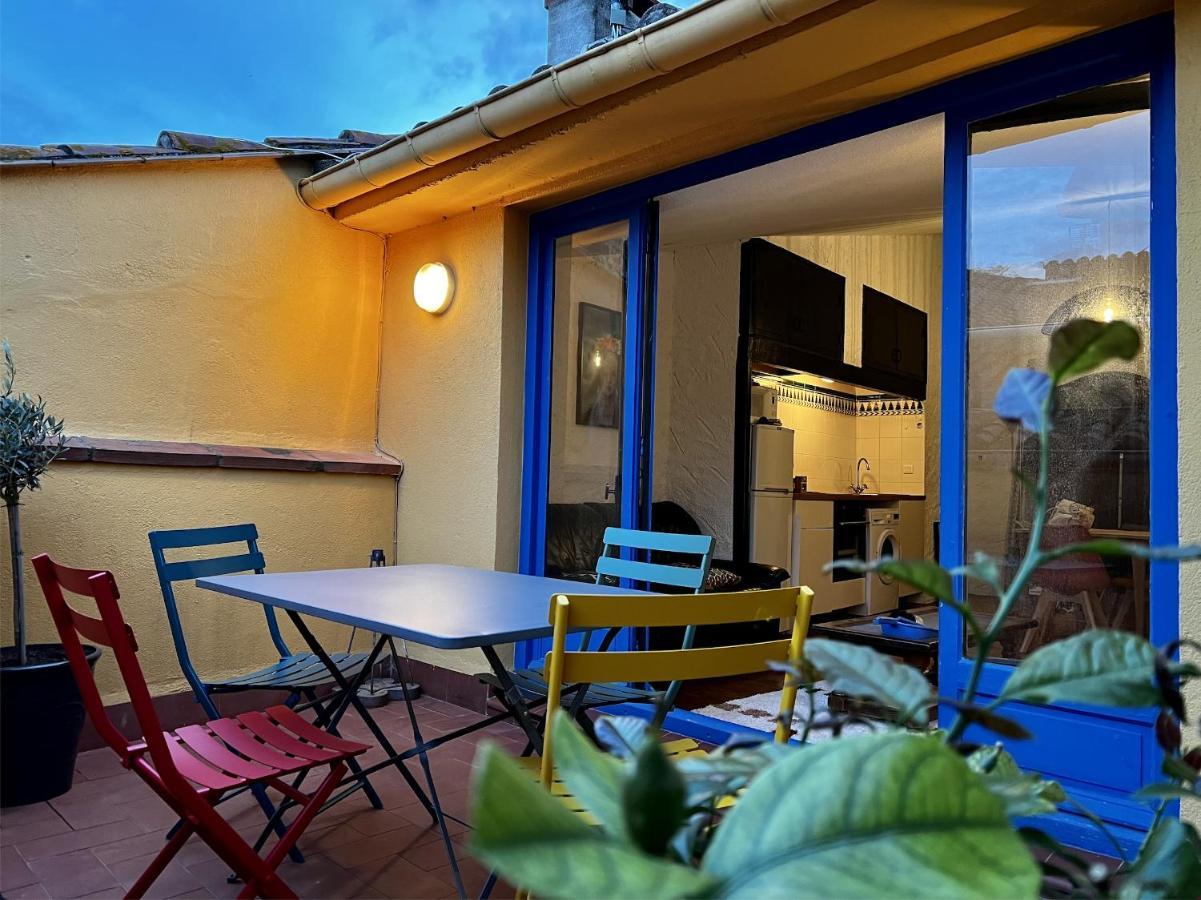 Duplex Terrasse, Collioure Lejlighed Eksteriør billede